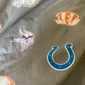 Pottery barn NFL twin duvet cover
